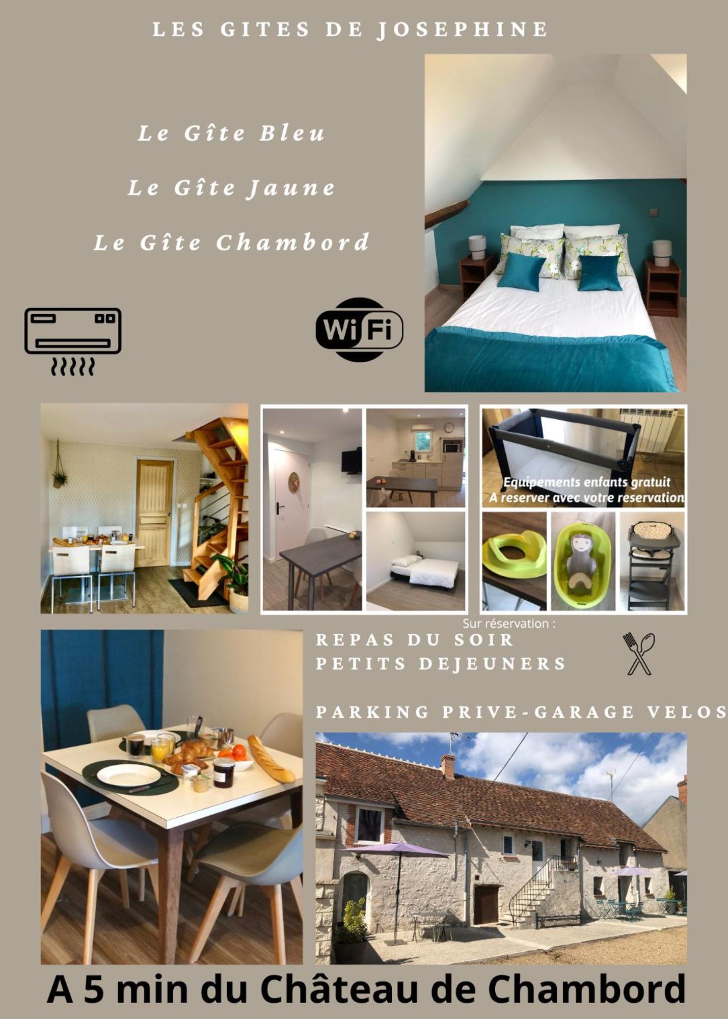 Le Gîte Bleu Les gîtes de Joséphine Courbouzon  Esterno foto
